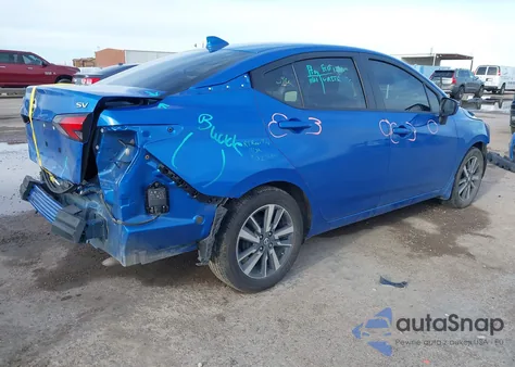 2021 Nissan Versa Sv from USA, damaged, VIN 3N1CN8EV5ML845293